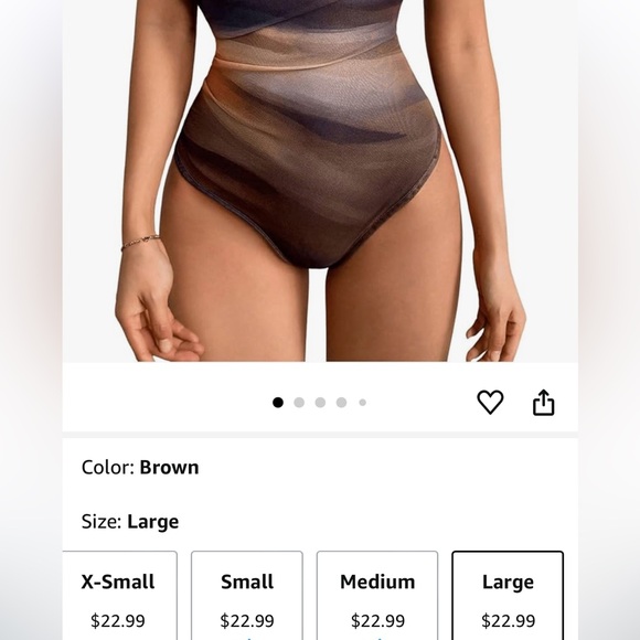 Tie Dye Cowl Neck Sleeveless Ruched Mesh Skinny Bodysuit Tank - Picture 8 of 13